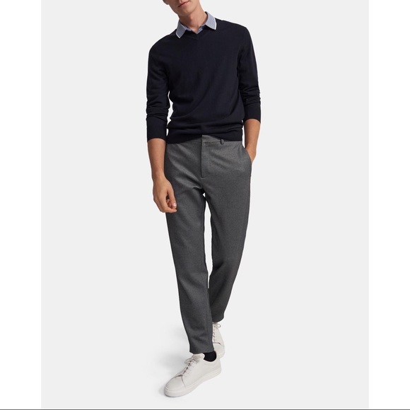 Theory Curtis Pants in Wool Ponte - Picture 1 of 6